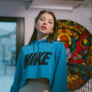 Color Block Essential Hoodie